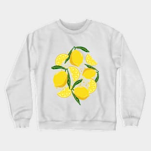 lemon fruit patttern Crewneck Sweatshirt